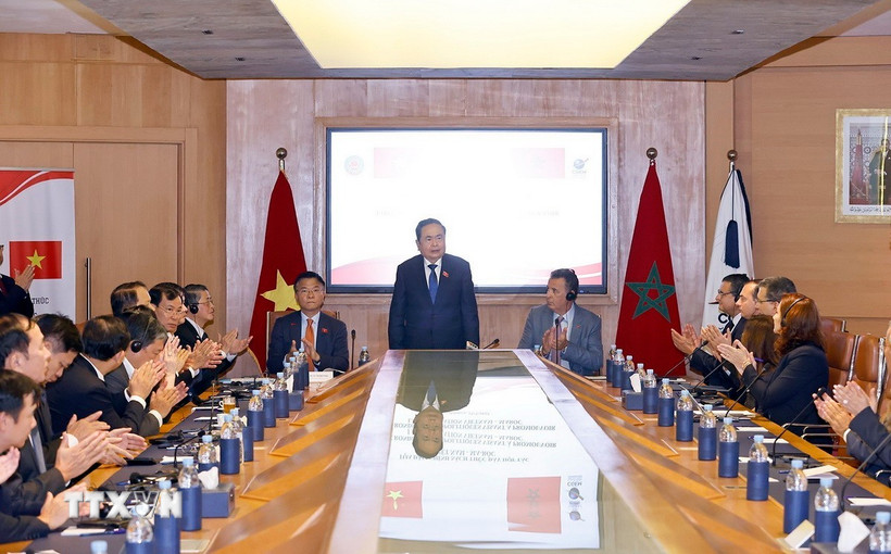 Chủ tịch Quốc hội Trần Thanh Mẫn: Việt Nam coi trọng quan hệ hợp tác với Maroc